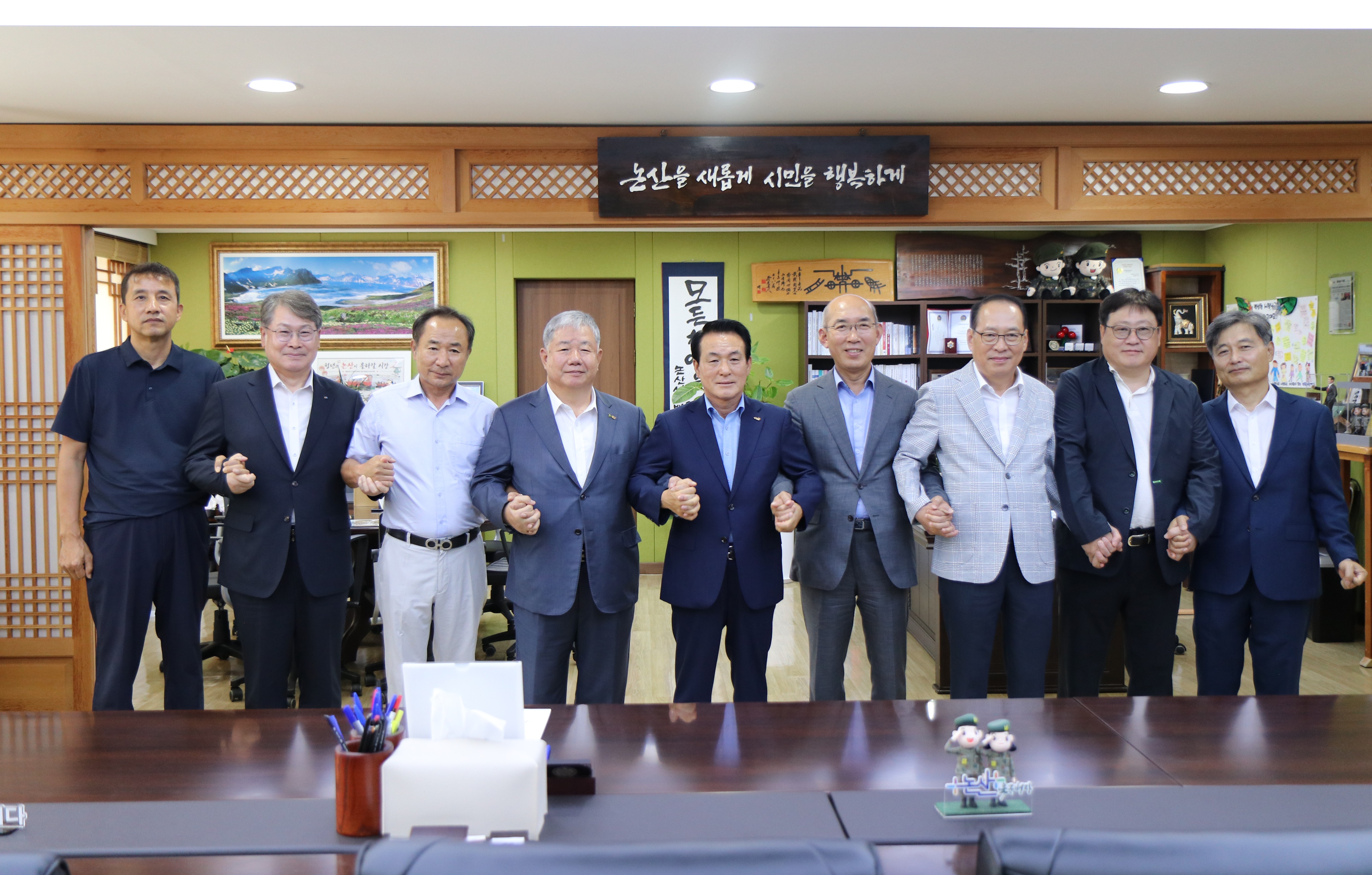 대전상의, 백성현 논산시장 예방…지역 발전 협력방안 논의